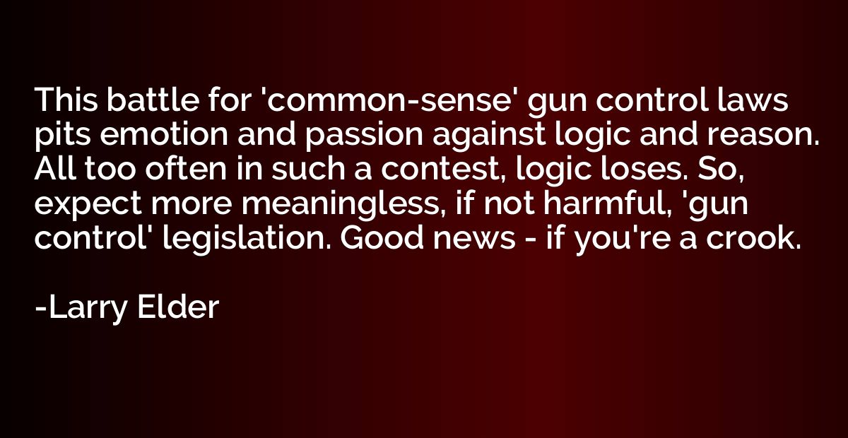 This battle for 'common-sense' gun control laws pits emotion