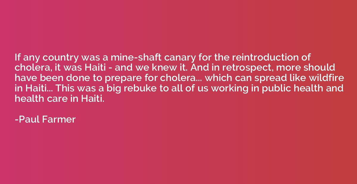 If any country was a mine-shaft canary for the reintroductio