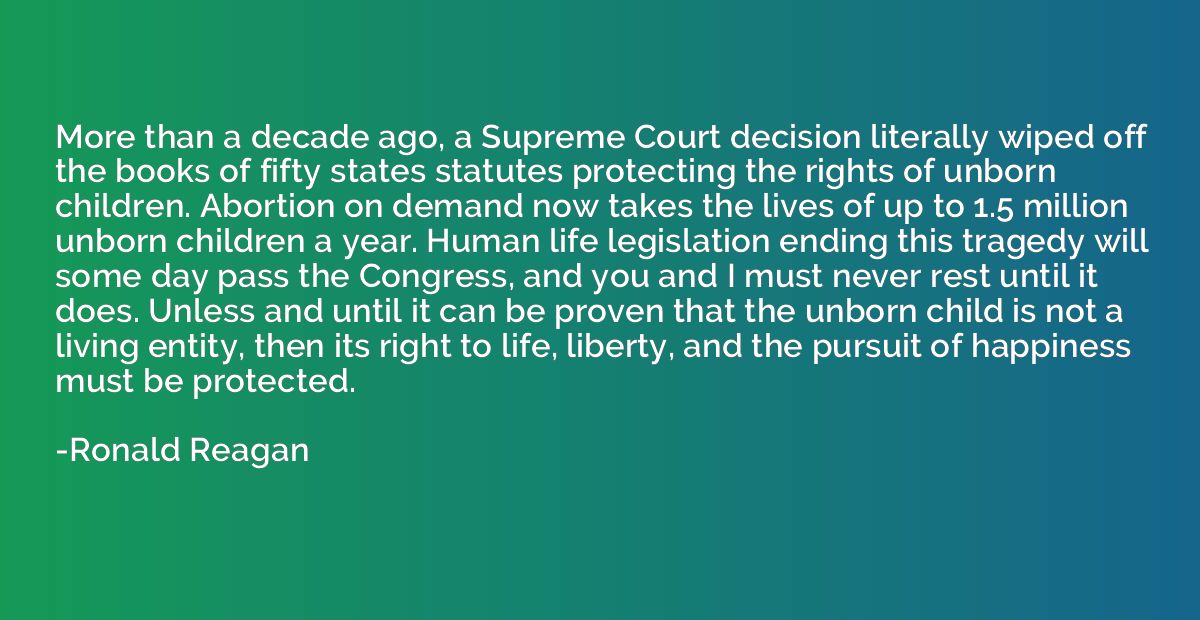 More than a decade ago, a Supreme Court decision literally w