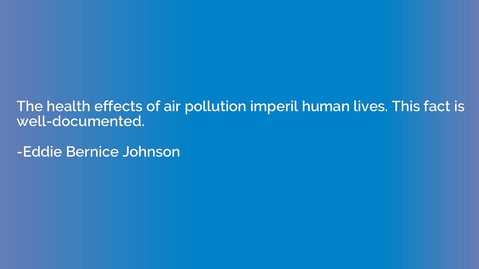 The health effects of air pollution imperil human lives. Thi