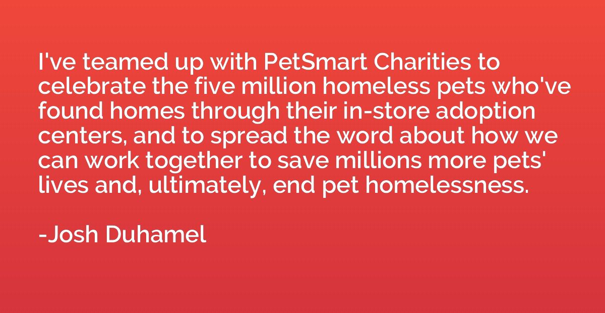 I've teamed up with PetSmart Charities to celebrate the five