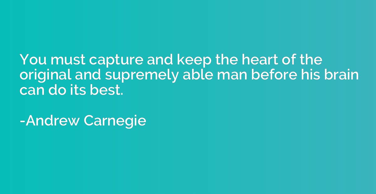 You must capture and keep the heart of the original and supr