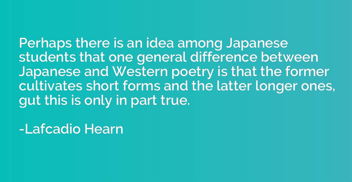 Perhaps there is an idea among Japanese students that one ge
